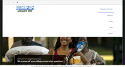 Desktop Screenshot of collegeanswerguy.com